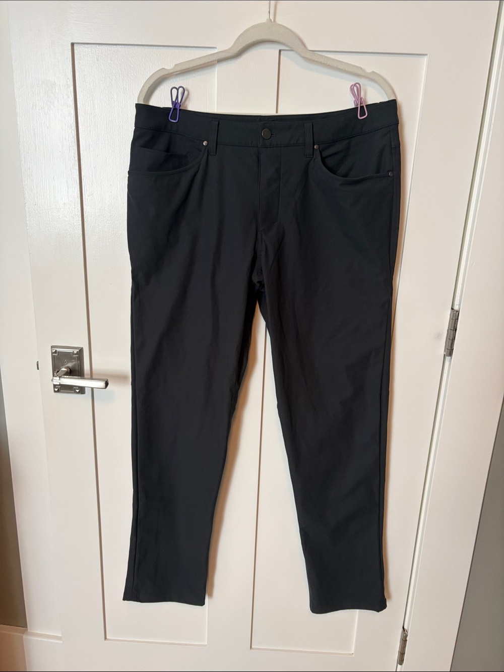 Lululemon Commission ABC Charcoal Pants 34”W x 31”L